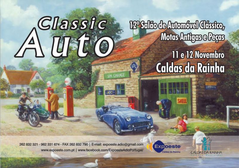 CLASSICÁUTO - 11º Salão do Automóvel Clássico, Motos Antigas e Peças