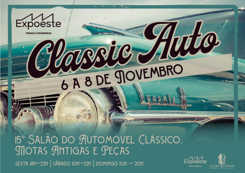 CLASSIC AUTO 2020 - 15 SALO DO AUTOMOVEL, MOTAS ANTIGAS E PEAS