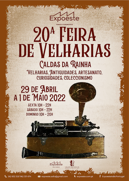 20ª Feira de Velharias, Antiguidades, Artesanato, Curiosidades, Coleccionismo